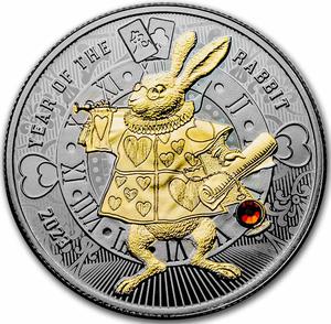 Cameroon / Silver Half Ounce 2023 Year of the Rabbit - reverse photo