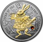 Cameroon / Silver Half Ounce 2023 Year of the Rabbit - reverse photo