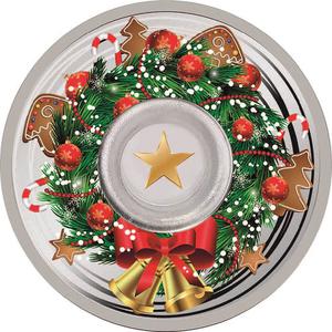 Cameroon / Silver Ounce 2019 Merry Christmas - reverse photo