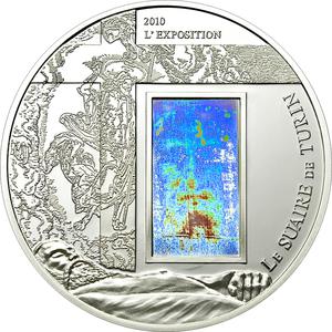 Cameroon / One Thousand Francs 2010 Shroud of Turin - reverse photo