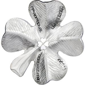 Cameroon / Two Ounces Silver 2018 Clover - obverse photo