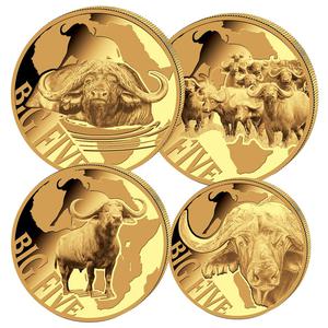 Cameroon / Gold Ounce 2016 Big Five - Buffalo - reverse photo