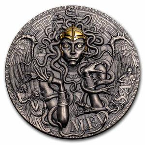Cameroon / Silver Two Ounces 2023 Medusa - reverse photo