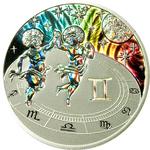Silver Half Ounce 2010 Zodiac - Gemini: Photo Coin, Cameroon, Silver Half Ounce 2010 Zodiac- Gemini / thumbnail