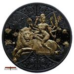 Silver Ounce 2023 Hindu Goddess - Durga: Photo Coin, Cameroon, Silver Ounce 2023 Hindu Goddess - Durga / thumbnail