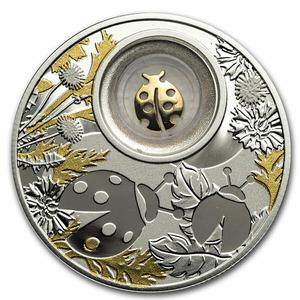 Cameroon / Silver Half Ounce 2020 Lucky Ladybug - reverse photo