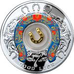 Five Hundred Francs 2016 Good Luck - Horseshoes: Photo Coin, Cameroon, Five Hundred Francs 2016 Good Luck - Horseshoes / thumbnail