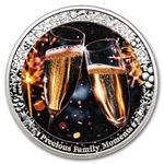 Silver Ounce 2025 Precious Family Moments - New Year: Photo Coin, Cameroon, Silver Ounce 2025 Precious Family Moments - New Year / thumbnail