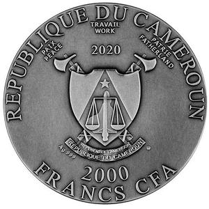 Cameroon / Silver Two Ounces 2020 Mahakala - obverse photo