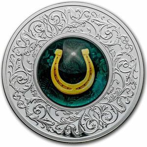 Cameroon / Five Hundred Francs Silver 2023 Horseshoe - reverse photo