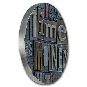 Cameroon / Silver Two Ounces 2023 Time is Money - obverse photo