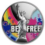Silver Two Ounces 2018 Be Free: Photo Coin, Cameroon, Silver Two Ounces 2018 Be Free / thumbnail