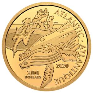 Canada / Gold Ounce 2020 The Atlantic - reverse photo