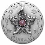 Silver Ounce 2025 Williamson Diamond Brooch: Photo Coin, Canada, Silver Ounce 2025 Williamson Diamond Brooch / thumbnail