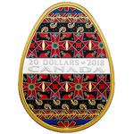 Silver Ounce 2018 Pysanka: Photo Coin, Canada, Silver Ounce 2018 Pysanka / thumbnail