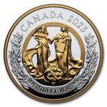 Silver Ounce 2025 Allegory of Justice and Truth: Photo Coin, Canada, Silver Ounce 2025 Allegory of Justice and Truth / thumbnail