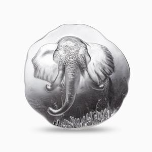 Canada / Silver Ten Ounces 2023 Elephant - reverse photo