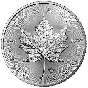 Canada / Silver Ounce 2021 Maple Leaf - reverse photo