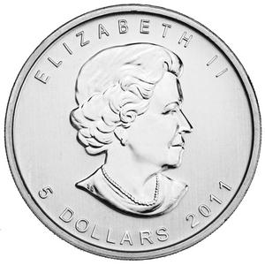 Canada / Silver Ounce 2011 Grizzly Bear - obverse photo