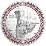 Silver Ounce 2018 Viking Voyage: Photo Coin, Canada, Silver Ounce 2018 Viking Voyage / thumbnail