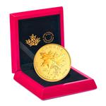 Gold Five Ounces 2018 Maple Leaves: Photo Coin, Canada, Gold Five Ounces 2018 Maple Leaves / thumbnail