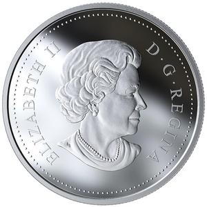 Canada / One Dollar Silver 2019 D-Day - obverse photo