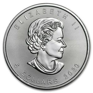Canada / Silver Ounce 2020 Maple Leaf - obverse photo