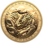Gold Six Ounces 2024 Year of the Dragon: Photo Coin, Canada, Gold Six Ounces 2024 Year of the Dragon / thumbnail