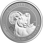 Silver Three-Quarters Ounce 2017 Big Horn Sheep: Photo Coin, Canada, Silver Three-Quarters Ounce 2017 Big Horn Sheep / thumbnail
