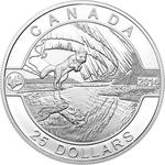 Silver Ounce 2014 Arctic Fox - Northern Lights: Photo Coin, Canada, Silver Ounce 2014 Arctic Fox / thumbnail