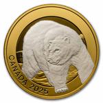 Silver Ounce 2025 Animal Portraits - Polar Bear: Photo Coin, Canada, Silver Ounce 2025 Animal Portraits - Polar Bear / thumbnail