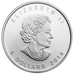 Silver Ounce 2014 Arctic Fox: Photo Coin, Canada, Silver Ounce 2014 Arctic Fox / thumbnail