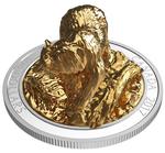 Silver Ten Ounces 2017 Majestic Animals - Grizzly Bear: Photo Coin, Canada, Silver Ten Ounces 2017 Majestic Animals - Grizzly Bear / thumbnail