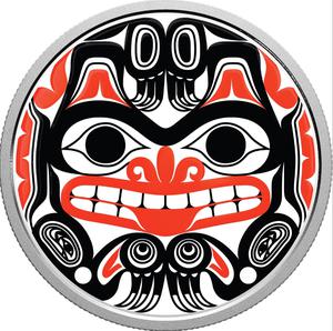 Canada / Silver Ounce 2020 Haida Grizzly Bear - reverse photo
