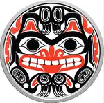 Silver Ounce 2020 Haida Grizzly Bear: Photo Coin, Canada, Silver Ounce 2020 Haida Grizzly Bear / thumbnail