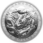 Silver One Hundred Grams 2024 Year of the Dragon: Photo Coin, Canada, Silver One Hundred Grams 2024 Year of the Dragon / thumbnail