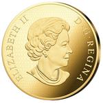 Canada / Gold Five Ounces 2018 Cougar - obverse photo