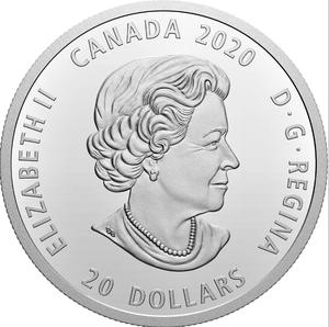 Canada / Silver Ounce 2020 Haida Grizzly Bear - obverse photo