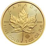 Gold Ounce 2021 Maple Leaf: Photo Coin, Canada, Gold Ounce 2021 Maple Leaf / thumbnail