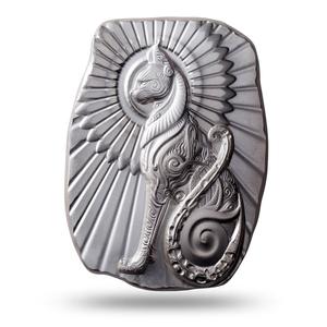 Canada / Silver Five Ounces 2023 Egyptian Cat - reverse photo