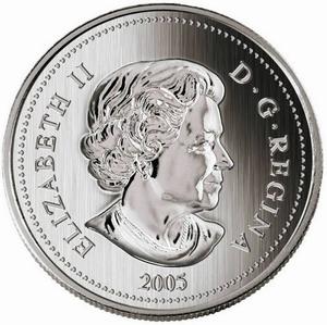 Canada / Silver Ounce 2005 End of WWII - obverse photo