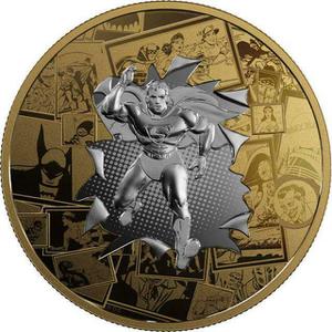 Canada / Silver Three Ounces 2017 DC Comics - Superman - reverse photo