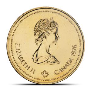 Canada / Gold Quarter Ounce 1976 Olympic Games - obverse photo