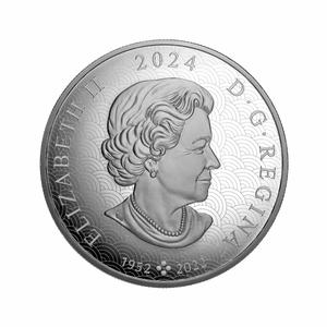 Canada / Silver Kilo 2024 Year of the Dragon - obverse photo
