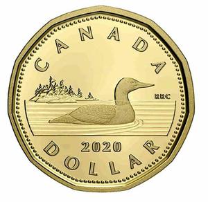 Canada / One Dollar 2020 - reverse photo