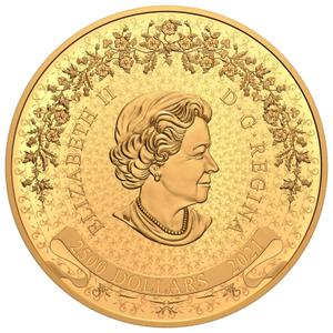 Canada / Gold Kilo 2021 Archival Treasures - 1912 Heraldic Design - obverse photo