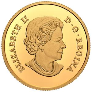 Canada / Gold Quarter Ounce 2021 Bluenose - obverse photo
