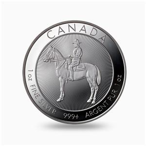 Canada / Silver Ounce 2022 Royal Canadian Mounted Police - reverse photo