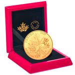 Gold Five Ounces 2020 Maple Leaf: Photo Coin, Canada, Gold Five Ounces 2020 Maple Leaf / thumbnail