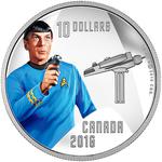 Silver Half Ounce 2016 Star Trek - Spok: Photo Coin, Canada, Silver Half Ounce 2016 Star Trek - Spok / thumbnail